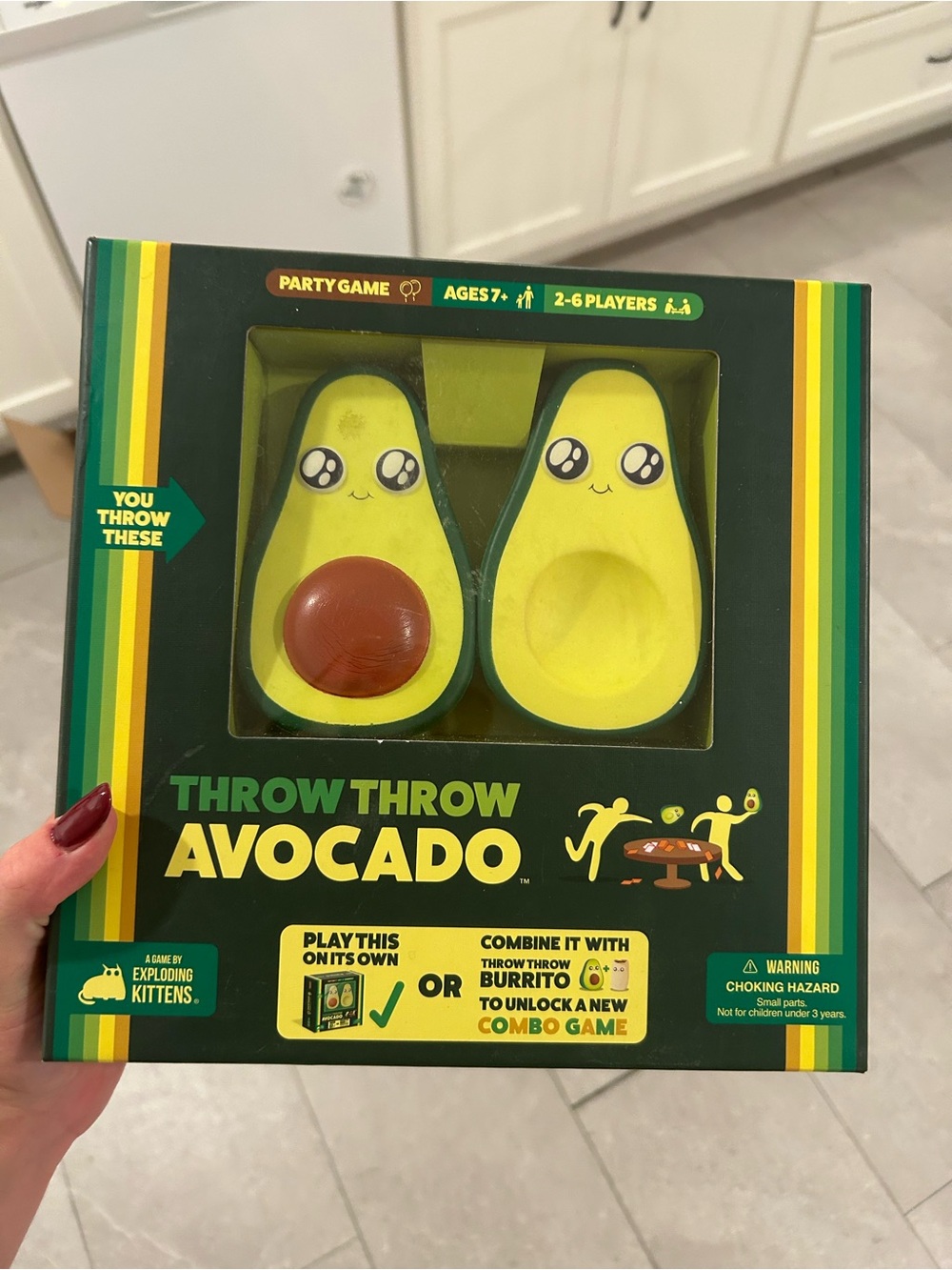 Throw Throw Avocado Table Game